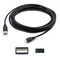 Add-On Addon 4.57M (15.00Ft) Usb 2.0 (A) Male To Micro-Usb (B) Male Black USB2MICROUSB15 - alternate 1